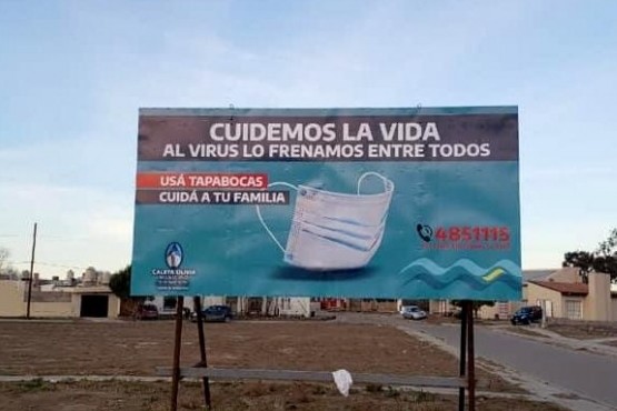 Gran adhesión a la campaña de prevención contra el COVID-19