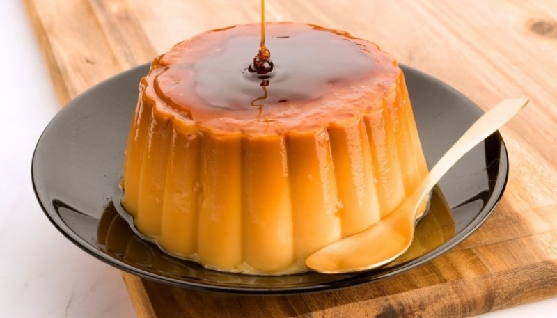 Cómo hacer flan rompope