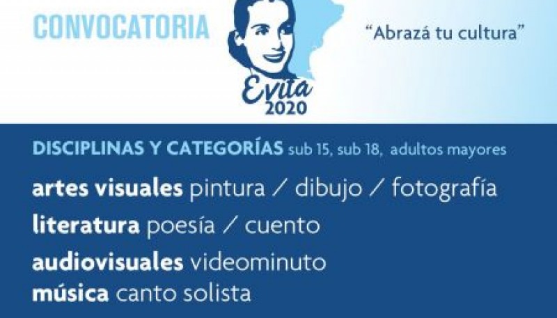 Juegos Culturales Evita Santa Cruz 2020: Convocatoria abierta hasta el 30 de septiembre