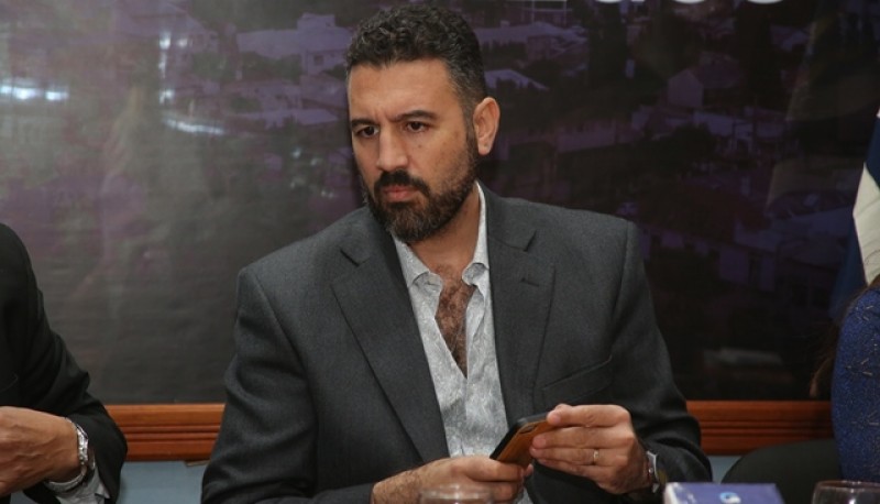 Diego Robles, secretario de Hacienda del Municipio.