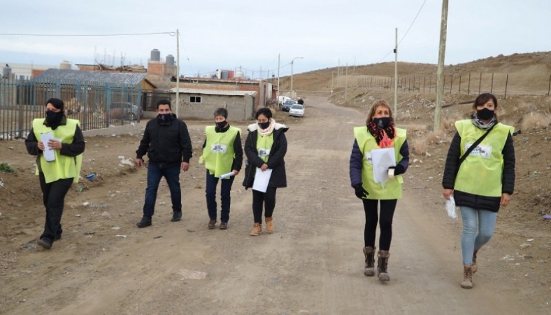 Campaña de concientización COVID-19: recorrida por el barrio 17 de Octubre 