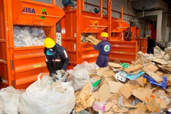 Desde hoy la planta de reciclado funciona al 100% de su capacidad