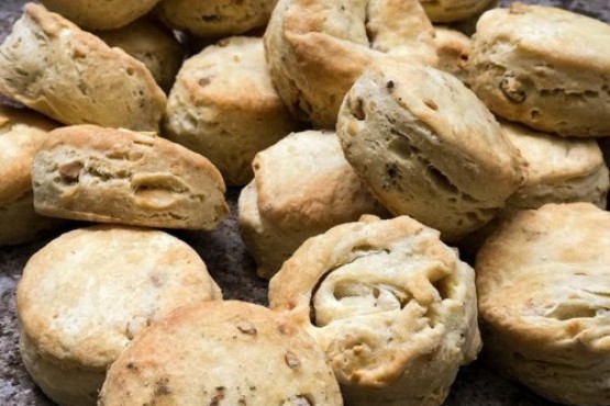 Cómo hacer scones de maní 