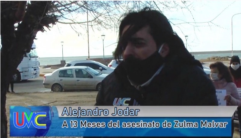 Alejandro Jodar, hijo de Zulma Malvar, pide justicia y celeridad en la causa.    
