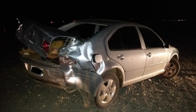 Una señora fue hospitalizada tras fuerte colisión