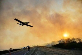 Incendios forestales: hay cuatro personas detenidas
