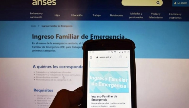 Últimos días para actualizar los datos y cobrar el Ingreso Familiar de Emergencia