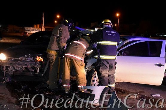 Tres heridos por triple choque en la ruta 12