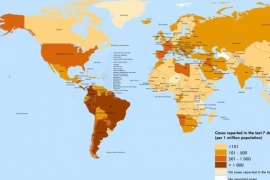 América Latina sigue siendo la región más afectada por el COVID-19