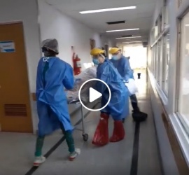 El video que muestra cómo trabaja el personal de salud en el HRRG