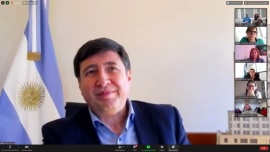 Hermida mantuvo una videoconferencia con el Ministro Arroyo