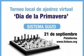 La Municipalidad celebra la Primavera con un  ‘Torneo local de Ajedrez Virtual’