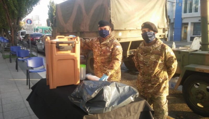 Destacan la tarea operativa del Ejército Argentino en la pandemia 