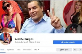 Celeste Burgos, pareja del exdiputado Juan Ameri, es víctima de fake news