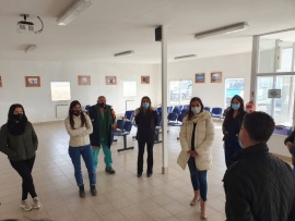 Llegaron 18 profesionales para reforzar el Hospital de Río Gallegos