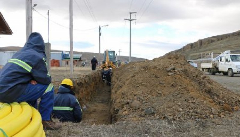 Comenzó la obra de extensión de redes de gas