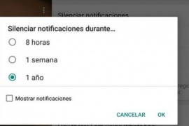 Cómo hacer para silenciar un grupo para siempre