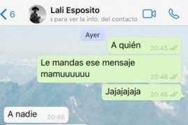 Jey Mammon compartió una reveladora conversación con Lali Espósito