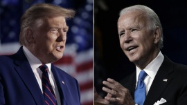 Trump dice que Biden es un "chiflado"