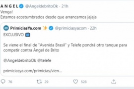 El mensaje de Ángel de Brito para Telefe por su nueva competencia