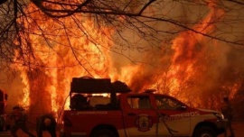 Detuvieron a dos personas acusadas de provocar incendios en Cosquín