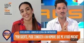 Ángela Leiva habló de la perimetral a su ex pareja