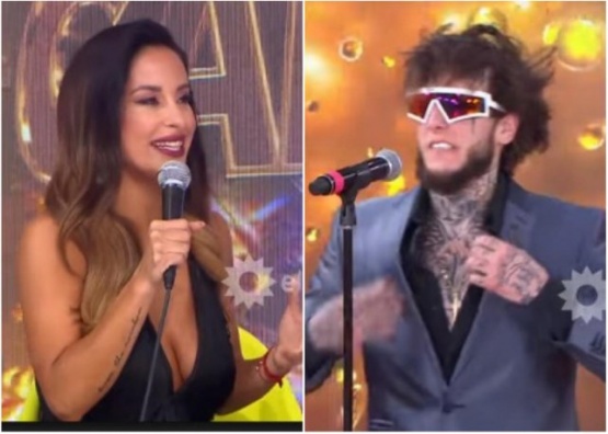 Alex Caniggia y Lourdes Sánchez protagonizaron un tenso cruce cargado de ironías