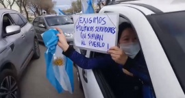 En Río Gallegos se movilizaron contra el Gobierno Nacional