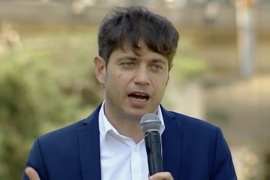 Axel Kicillof: “Cuando vienen a ensuciar, la respuesta es trabajo y capacidad”