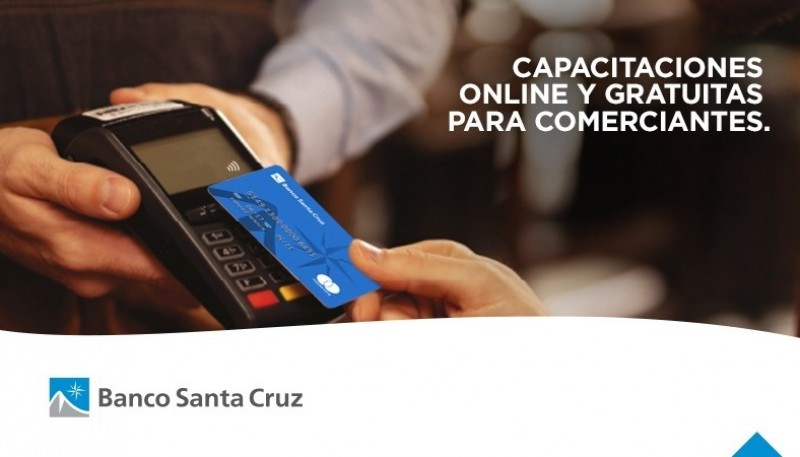 El Banco Santa Cruz lanza una capacitación virtual gratuita para comerciantes