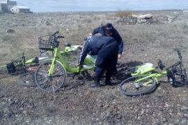Río Gallegos| Encontraron en un baldío las bicicletas robadas al municipio