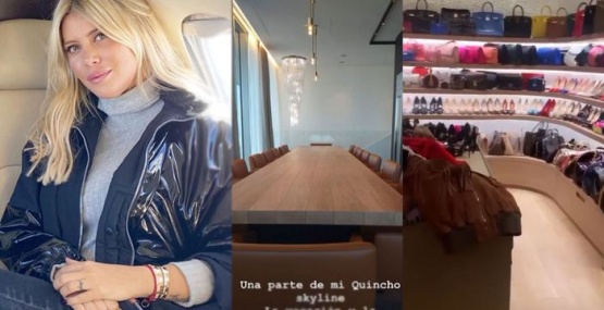Wanda Nara de mudanza: mostró su nuevo y lujoso departamento de Milán