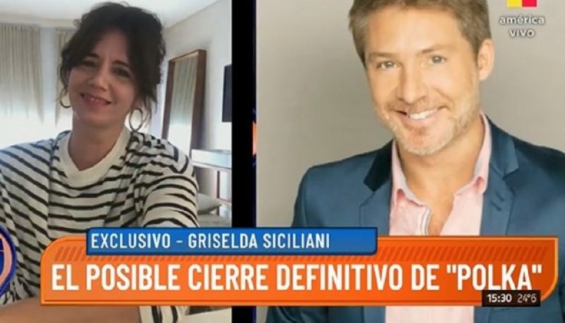 Griselda Siciliani habló de la difícil situación de Pol-Ka