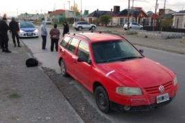 Secuestran auto por robo