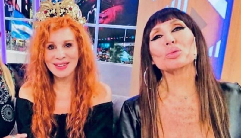 Tenso cruce de Moria Casán con Nacha Guevara en Cantando 2020