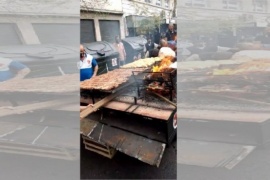 "Chorimóvil" en el Día de la Lealtad