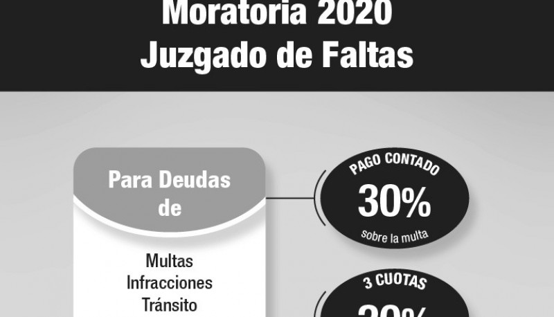 Sigue vigente el plan de regularización para infracciones en el Juzgado Municipal de Faltas