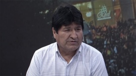 Evo Morales: "Vamos a levantar a Bolivia"