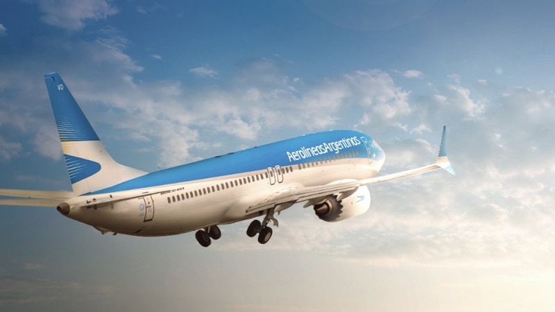 Aerolineas Argentinas.