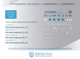 Mirá el cronograma de pago a jubilados por terminación de DNI