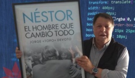 Presentan "Néstor, el hombre que cambió todo" en la PDF Chubut