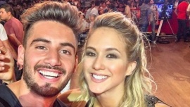 Flor Vigna sorprendió a todos al irrumpir en un vivo de Nico Occhiato