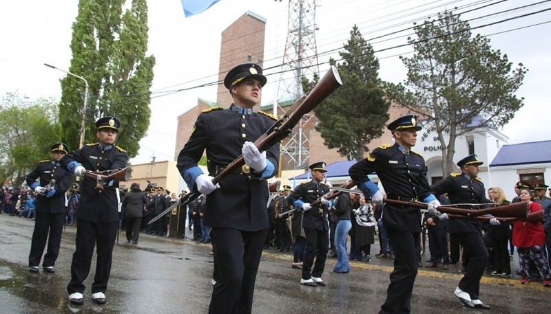 Este año no se realizará el tradicional desfile de la policía. (Foto archivo)