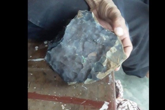 Un meteorito se estrelló contra su casa: se volvió millonario