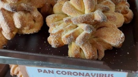 Pan “coronavirus": la nueva oferta de una panadería mexicana