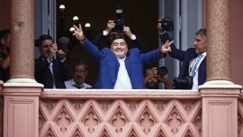 Alberto Fernández ofreció la Casa Rosada para el velatorio de Maradona