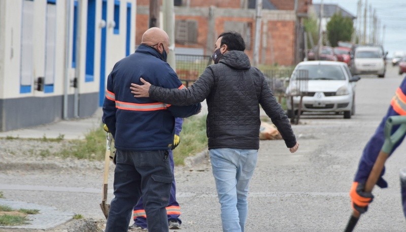 Río Gallegos| El intendente recorrió el operativo de limpieza 