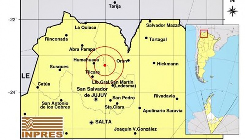 Argentina| Se sintió un fuerte sismo en Salta y Jujuy