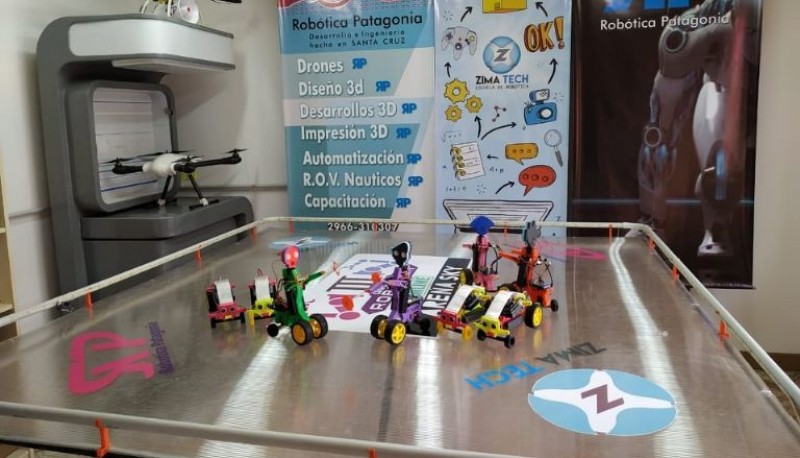 Los robots de lujo de la competencia.