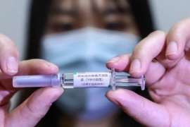 La próxima semana llegan al país un millón de vacunas Sinopharm